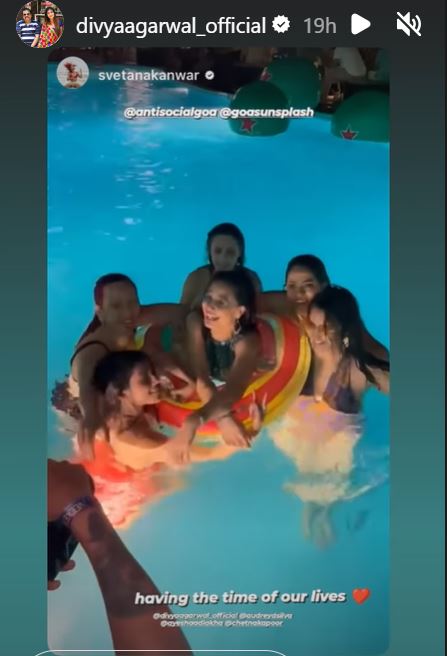 Divya Agarwal Bachelorette Party